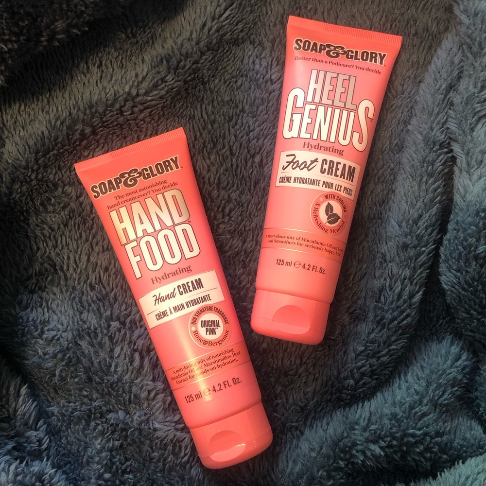 NWOT. Soap & Glory hand food and heel genius value pack